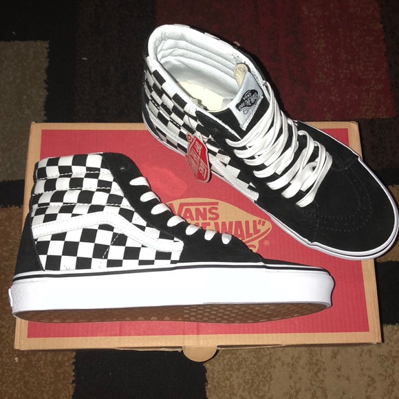 checkered sk8 his